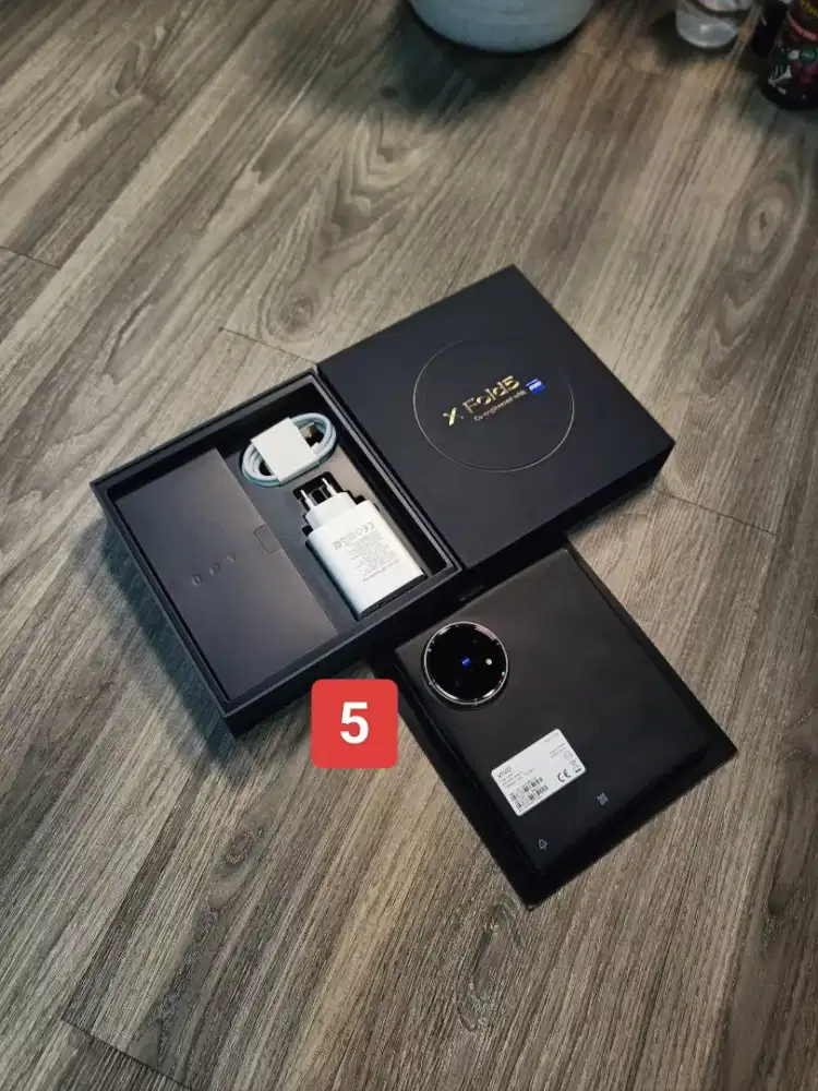 BNOB Vivo X Fold 5 Gray Abu 16/512 Gb XFold Like New  V2429