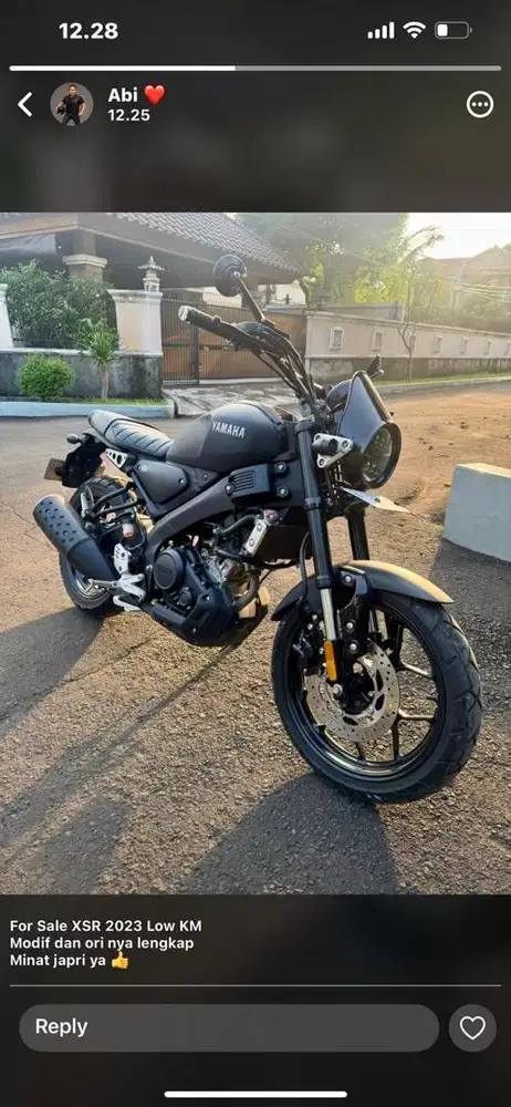 Yamaha XSR 155 2022 akhir