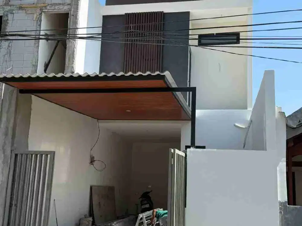 Jual Rumah Baru Semolowaru Row jalan 3 mobil Surabaya
