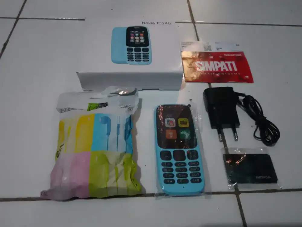 Nokia 105 Reborn 4G ( 2025 )
Blue Edition
( Dus + Hape + Headset)