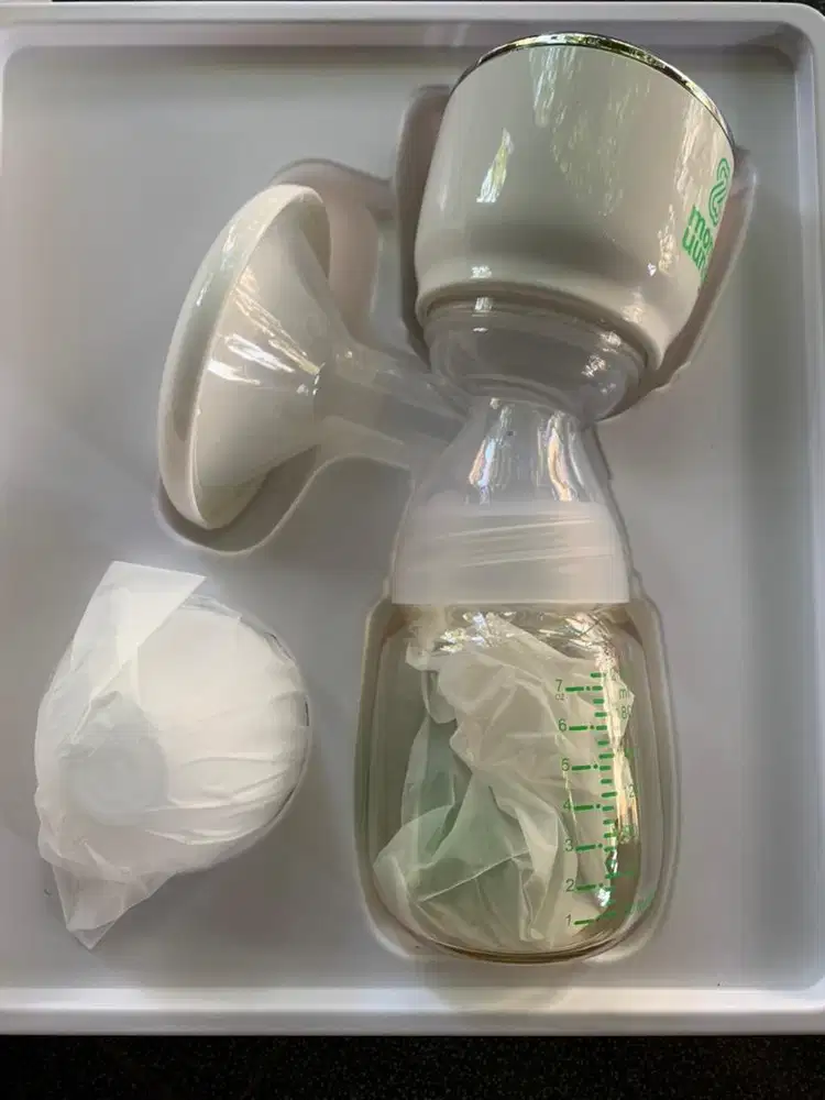 jual portable breast pump mom uung