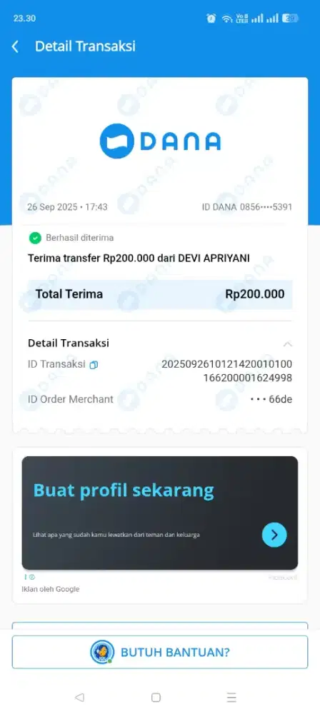 Oppo a60 batangan