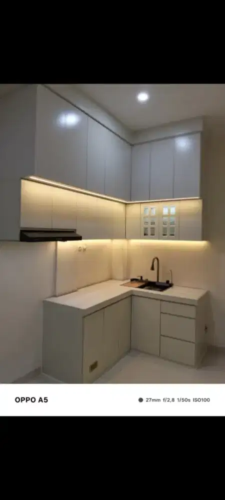 Kitchen set aluminium double layer