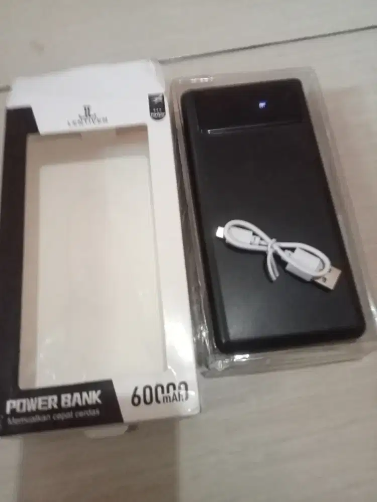 Bismillah numpang jual power Bank kapasitas 60000 MAH nomines
