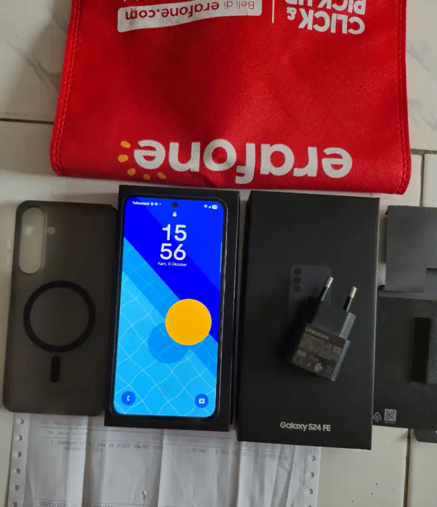 Samsung S24 Fe 8/256 5G.Resmi sein fullset No minus