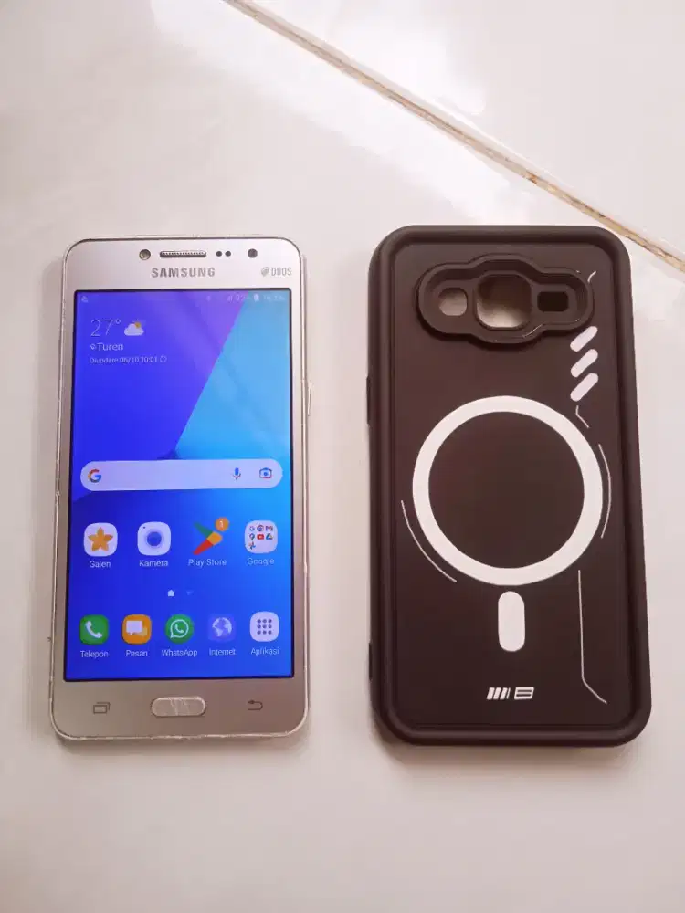 Samsung galaxy j2 prime dari baru hp ibunda tercinta dan bagus