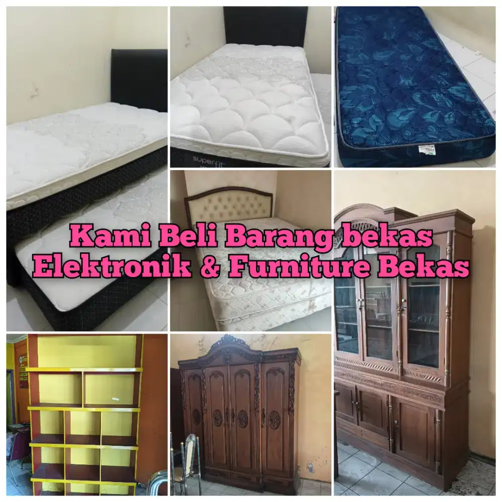 Jual Beli Barang Bekas Springbed dan Mebel bekas lainnya