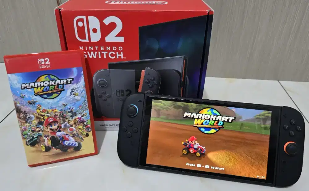 Nintendo Switch 2 REG SG + Bundle Mario Kart World