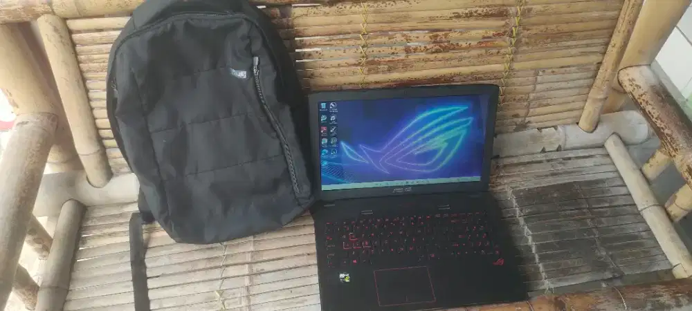 ASUS ROG CORE I7-4750HQ Ram 8GB SSD 128GB+HDD  VGA GTX 4GB  3.7jt