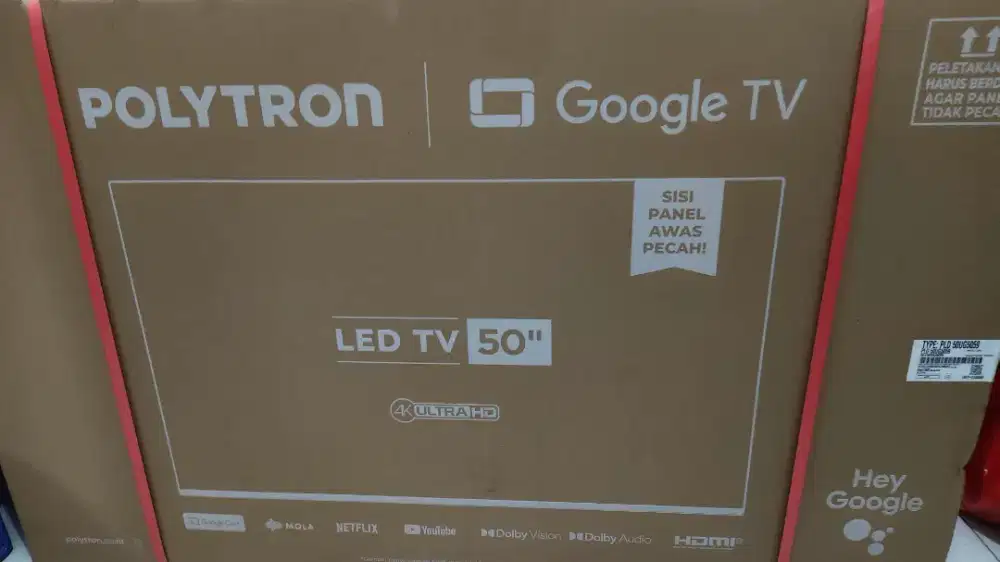 Polytron Google TV 50inch 4K Ultra HD