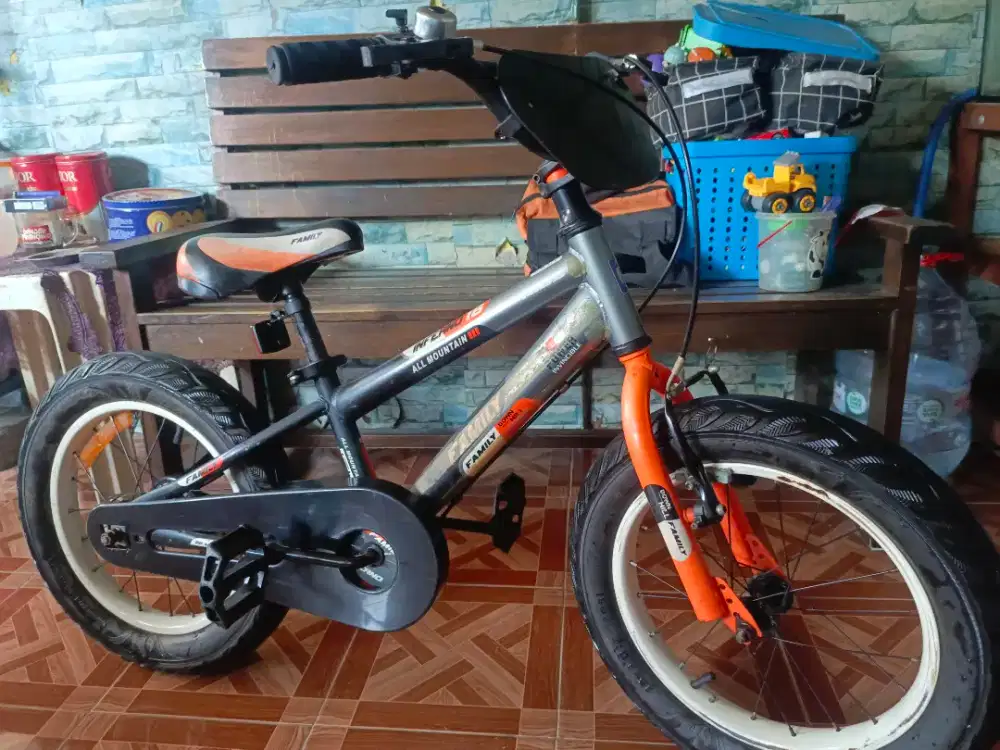 Sepeda anak kesayangan