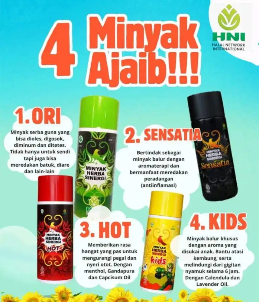 MHS/minyak serbaguna, minyak urut