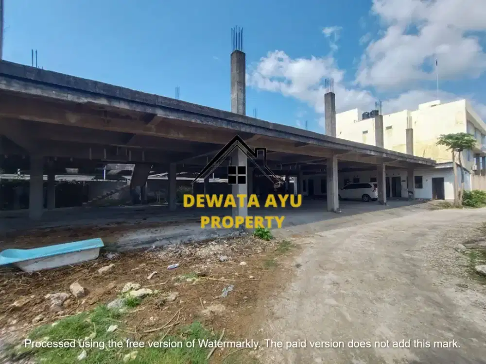 LAHAN SEWA LUAS 9 ARE ISI BANGUNAN SETENGAN JADI LOKASI JIMBARAN BYPASS NGURAH RAI