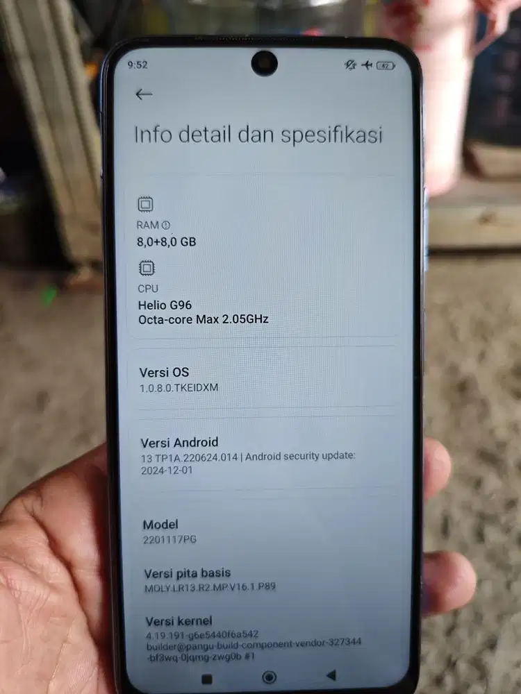 Poco M4 Pro 8+8 internal 256 Nfc