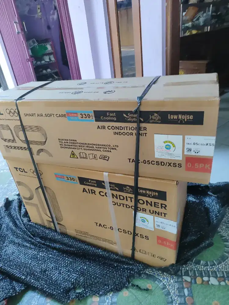 AC TCL 1/2pk,Baru,Bisa Tukar tambah