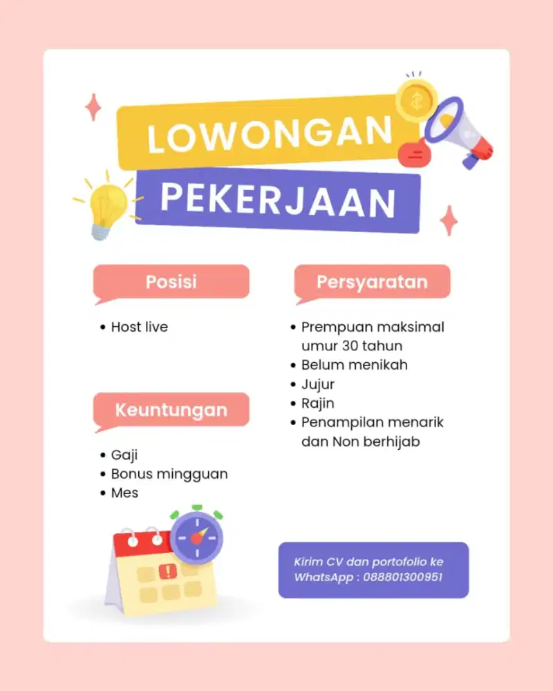 Host live tiktok Shopee