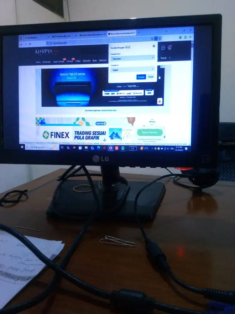 Monitor LG  14 inch