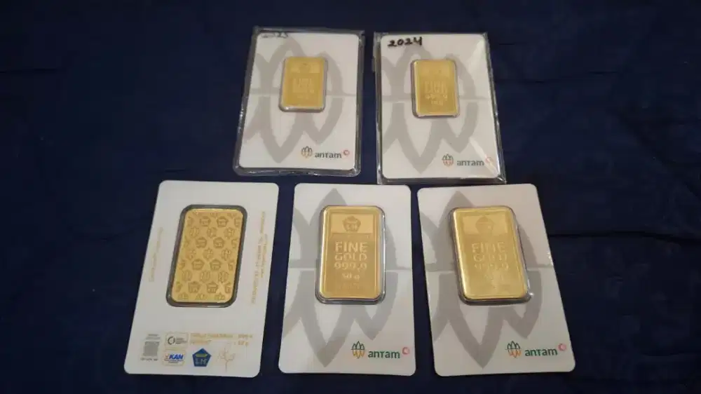 Emas Antam Ready 1gr , 5gr ,10gr, 26gr. TERIMA Buy back Antam