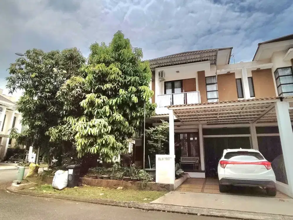 Dijual cepat rumah Hoek Dalam cluster Asera one south Harapan indah Be