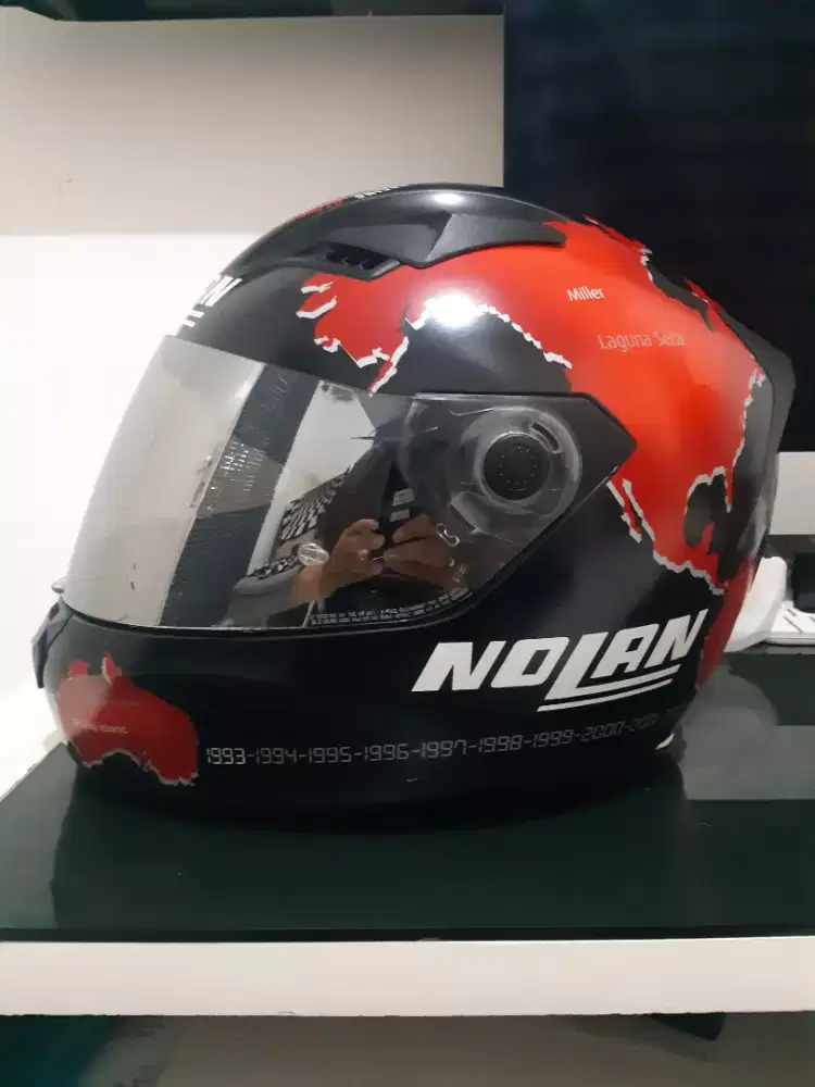 Helm Fullface Nolan N605 Carlos Checa size XL
