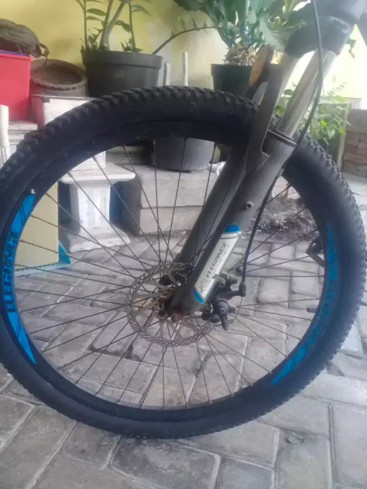 Sepeda mtb merk elegance masih bagus