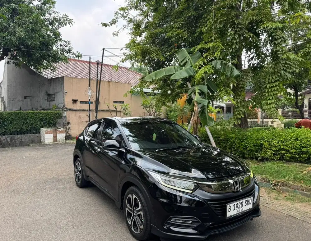 {km 40rb} Honda Hrv SE 1.5 At 2019 Facelift