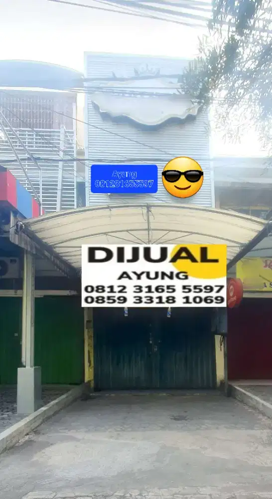 DIJUAL Ruko Strategis 2Lt dkt Nginden,Bratang di Manyar Surabaya
