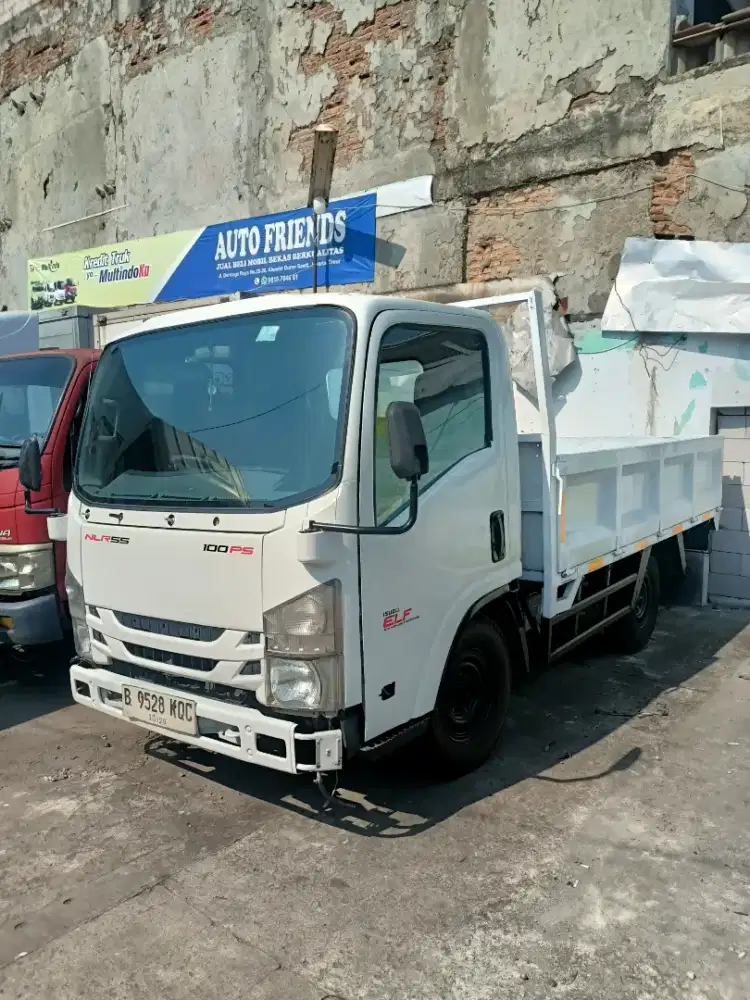 Isuzu ELF NLR55T ps100 engkel std bak 3way 2018