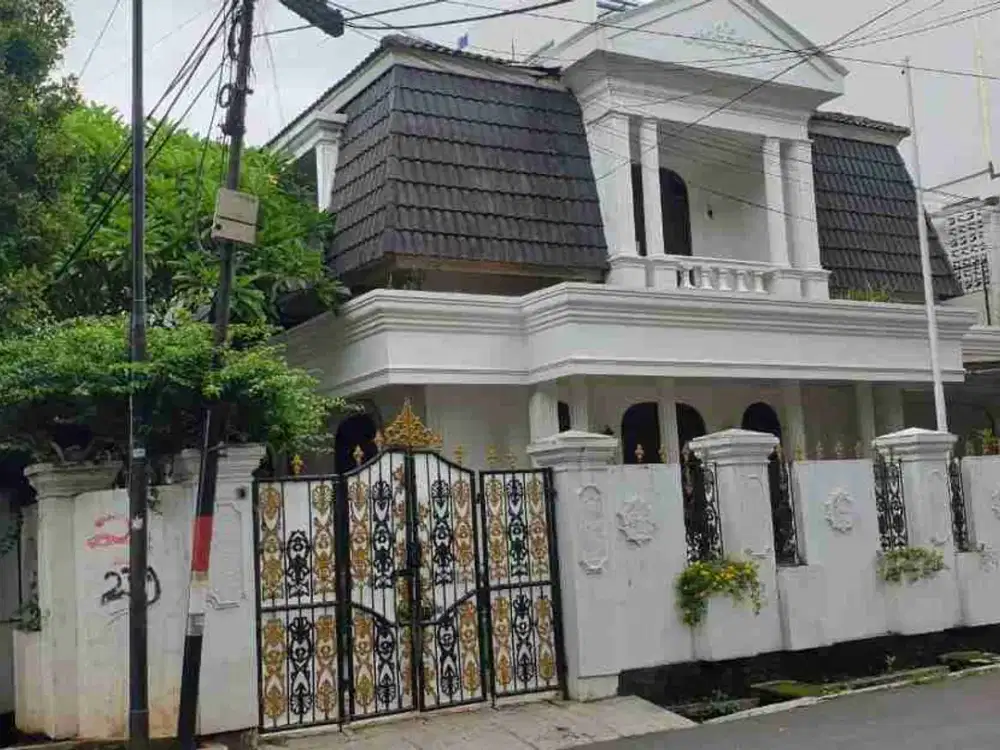 Rumah lux bebas banjir, murah di cempaka putih timur, jakarta pusat