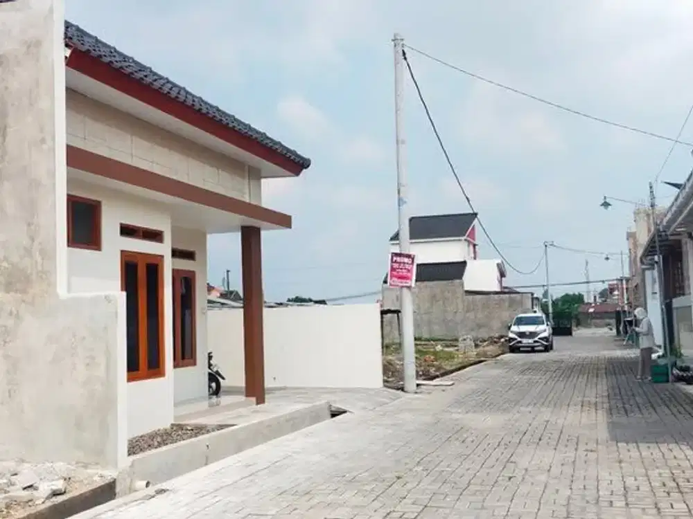 rumah baru di jual lokasi gentan timur luwes getna bisa rumah atau tanahnya saja