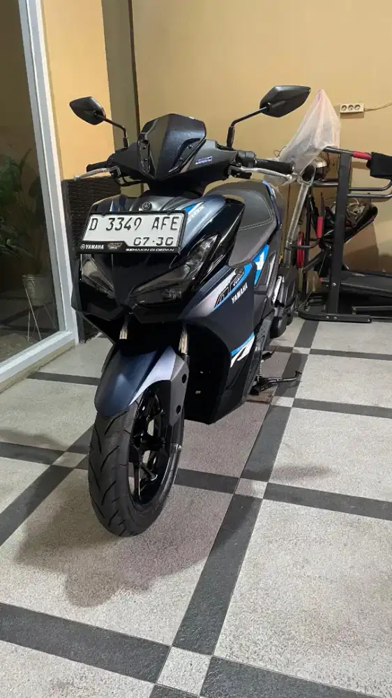 Baru 3 Bulan, ODO 1K, Yamaha Aerox Alpha 2025, Like New