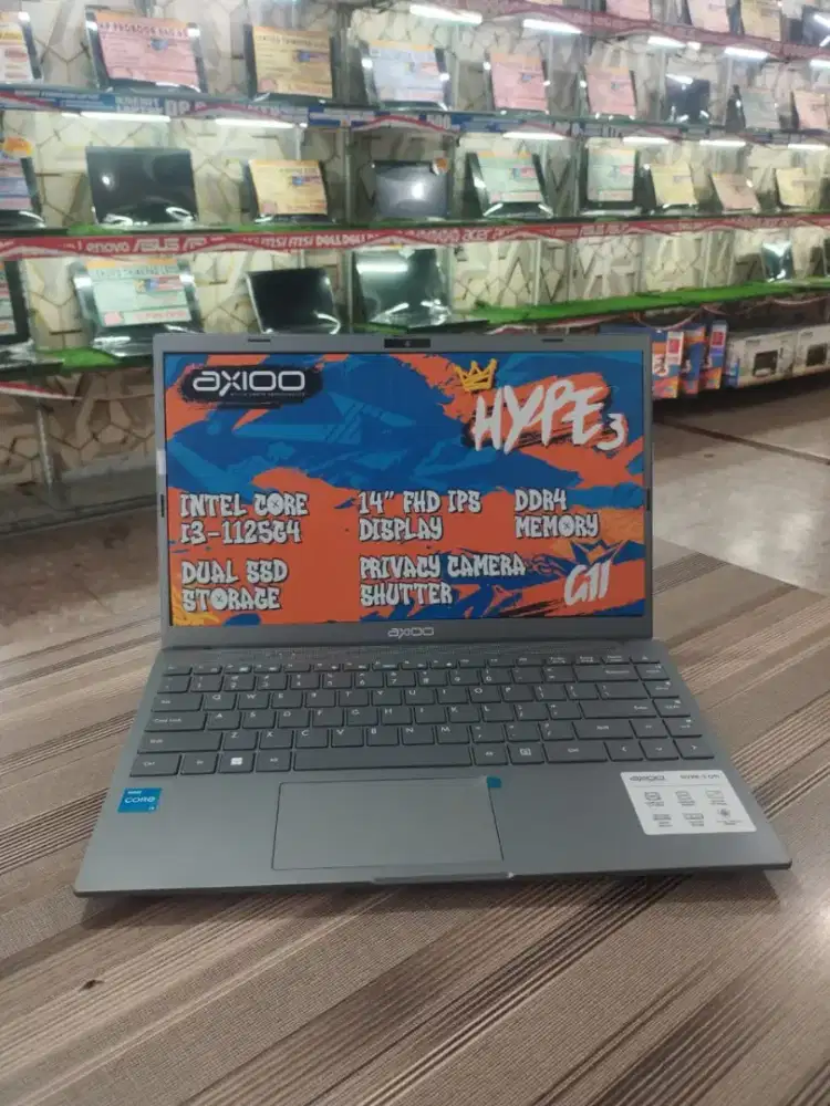 PROMO LAPTOP NEW || AXIOO HYPE 3 || DANA PELAJAR || BISA KREDIT