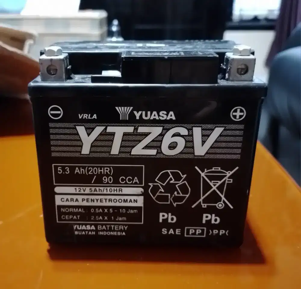 Aki yuasa ytz6 kering