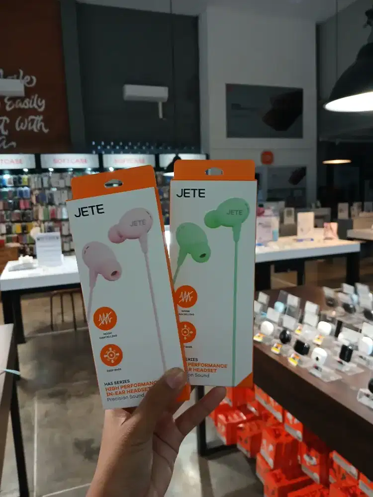 Earphone | Handsfree JETE HA5 with Audio Power Bass - Original