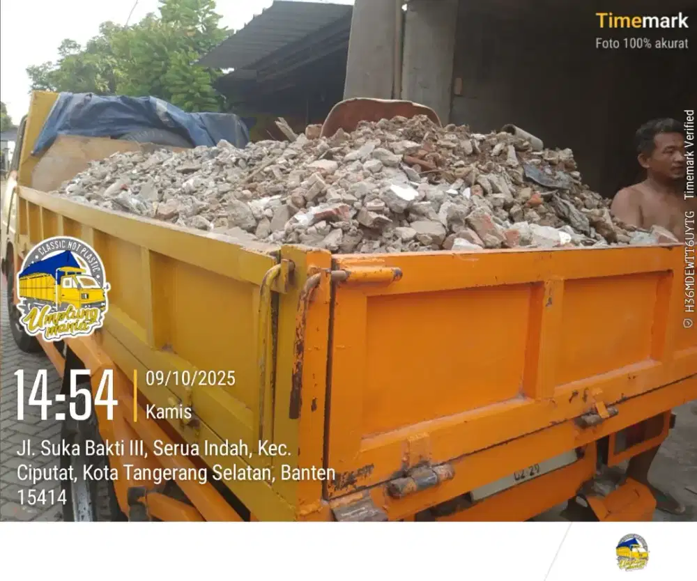 Jasa angkut puing dan tanah