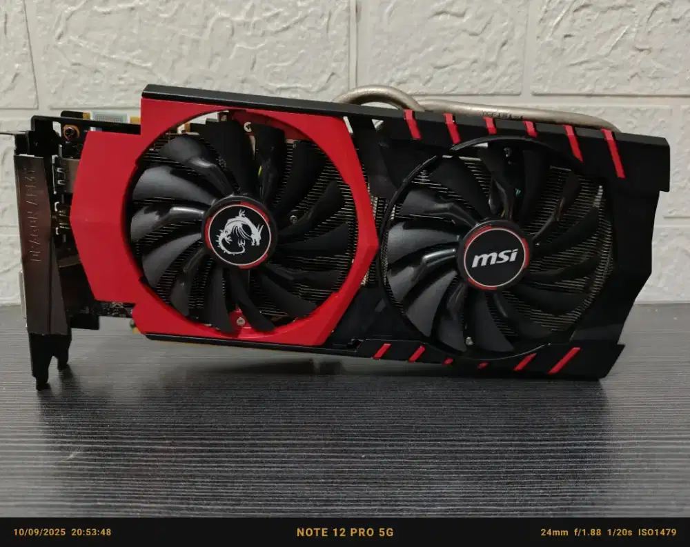 VGA Card MSI GTX 970 Gaming 4GB setara GTX 1050/Ti atau 1060 3GB