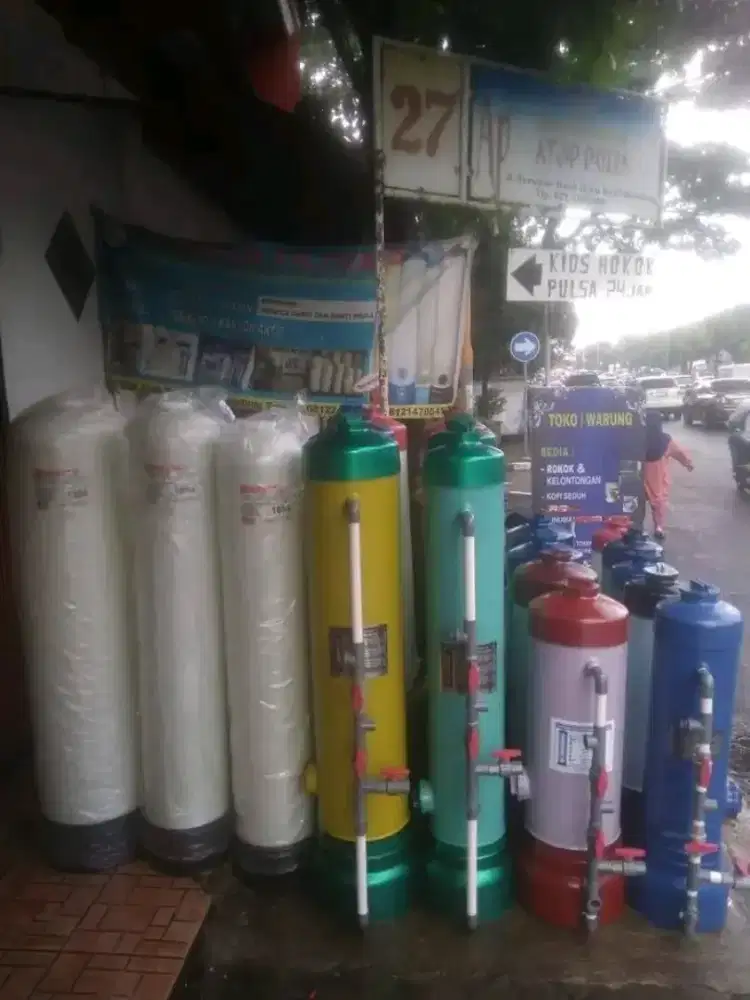 Harga termasuk tabung,media dan pasang