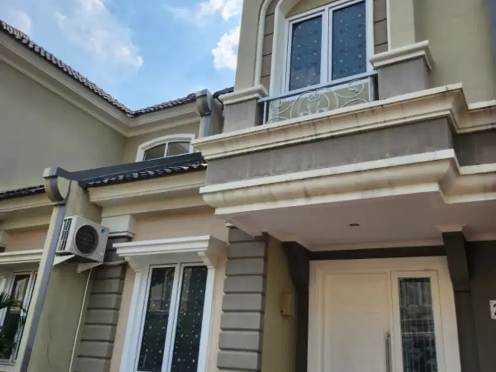 Disewakan rumah cluster Samara Gading Serpong Tangerang