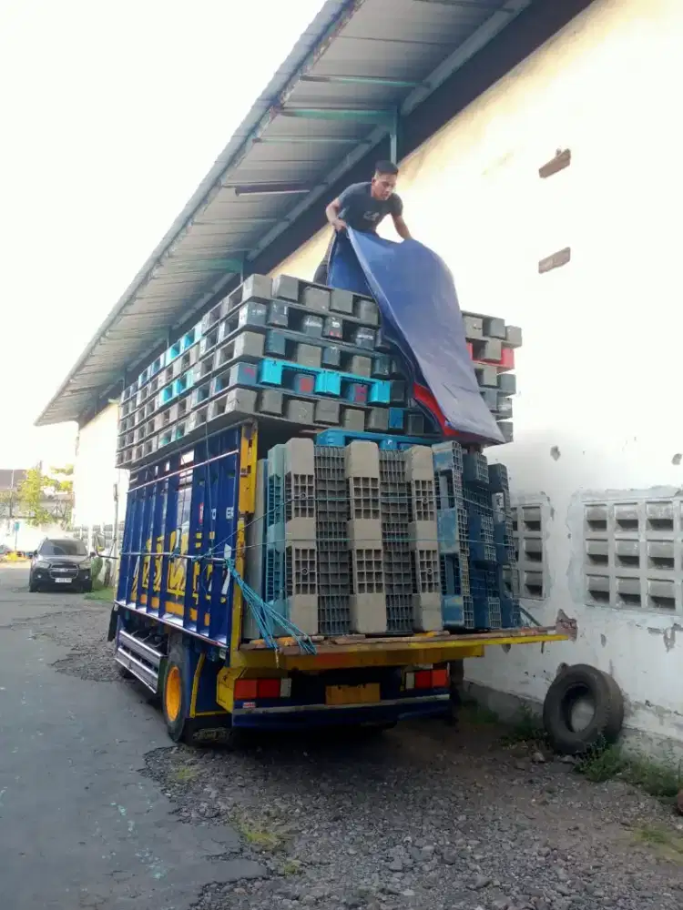 PALLET PLASTIK BEKAS GROSIR READY