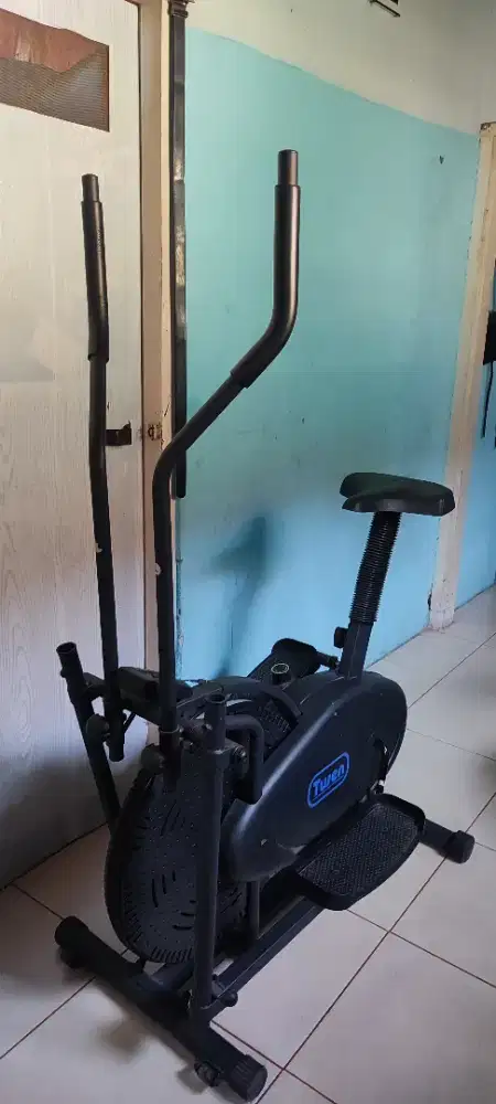 TWEN E4N ELLIPTICAL BIKE alat olahraga dirumah praktis