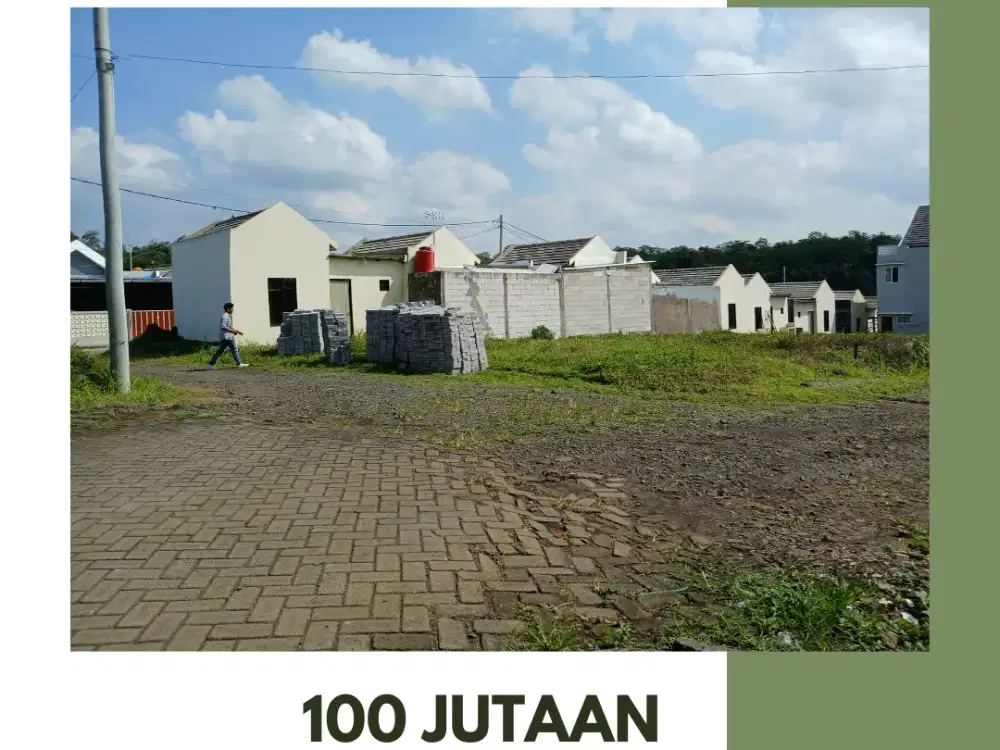 Tanah Kedungrejo Pakis – 100 Jutaan, Dekat Exit Tol!