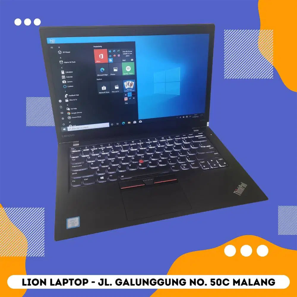 RAM 8GB SSD 256GB Core i5 Touchscreen SLIM Lenovo Thinkpad T470s [10|1