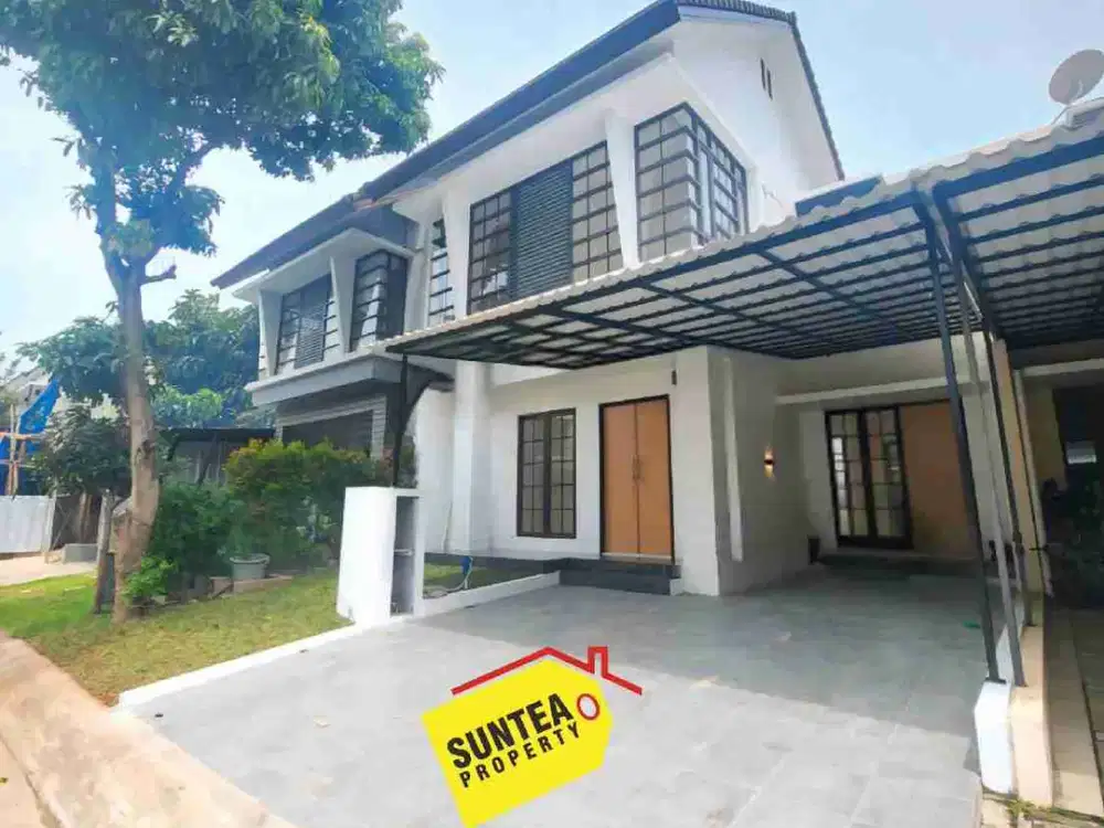 Rumah Cantik ada taman lokasi strategis di Bintaro sektor 9 siap huni 0110
