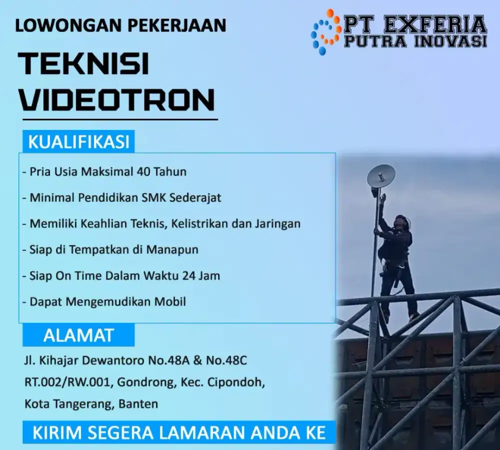 TEKNISI LISTRIK DAN VIDEOTRON