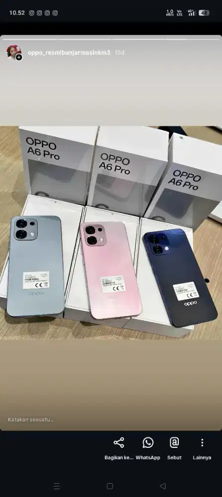 READY OPPO A6PRO BISA KREDIT DAN TUKAR TAMBAH