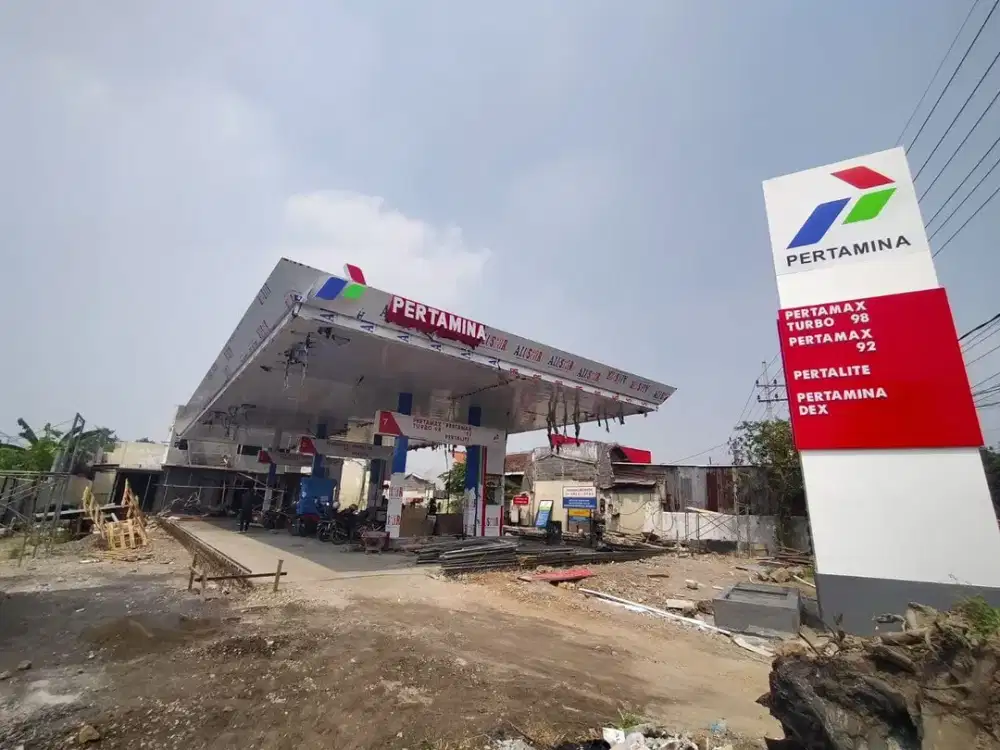 A066 JUAL SPBU SUDAH BEROPERASI AREA GEDANGAN IZIN LENGKAP, SPBU BARU