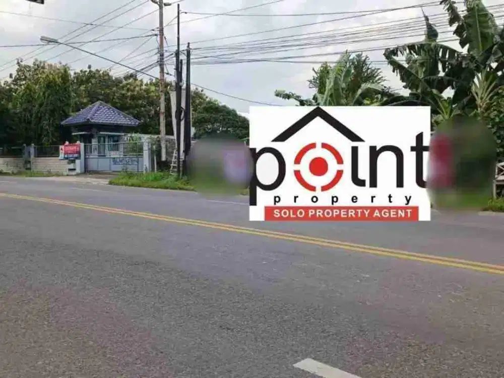 tanah siap bangun strategis pinggir jln raya
