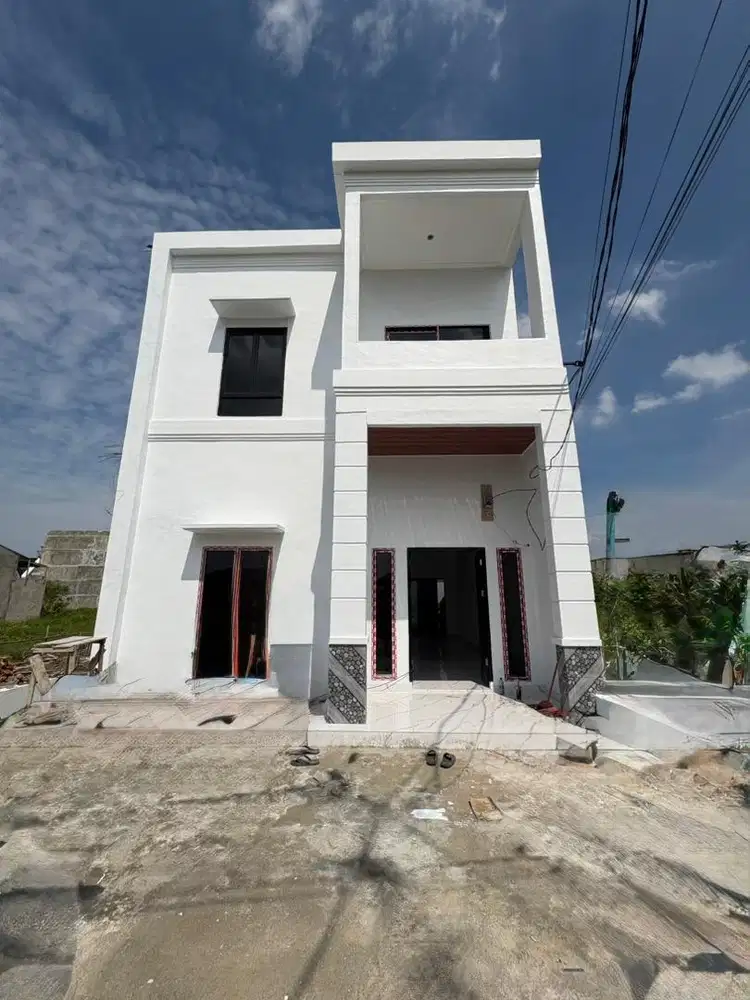 RUMAH 2 LANTAI MURAH DEKAT KAMPUS USU