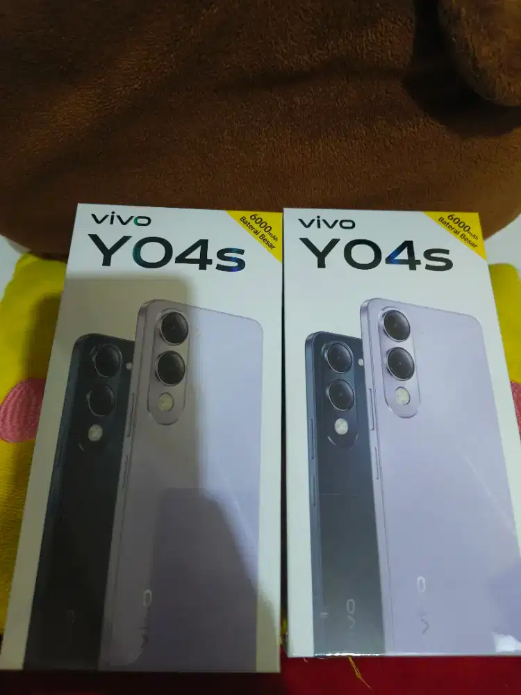 Vivo Y04s 4+4/64gb masih new, segel
