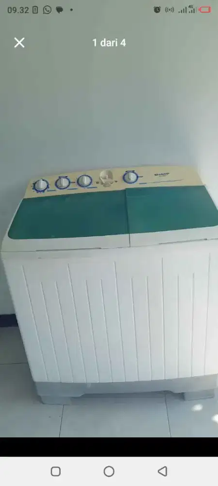 Jual mesin cuci merk sharp kpsitas 14 kg jumbo